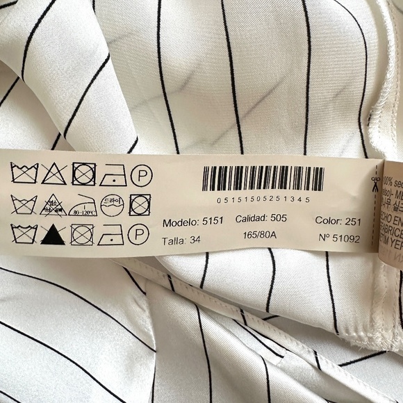 Massimo Dutti 100% silk blouse - Picture 11 of 12